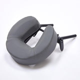 Maxbell Massage Bed Face Cradle with Face Cushion Universal for Salon Gray