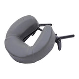 Maxbell Massage Bed Face Cradle with Face Cushion Universal for Salon Gray