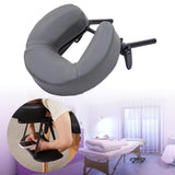 Maxbell Massage Bed Face Cradle with Face Cushion Universal for Salon Gray