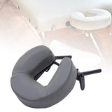 Maxbell Massage Bed Face Cradle with Face Cushion Universal for Salon Gray