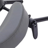 Maxbell Massage Bed Face Cradle with Face Cushion Universal for Salon Gray