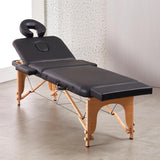 Maxbell Massage Bed Face Cradle with Face Cushion Universal for Salon Black