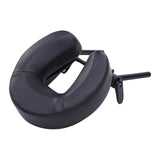 Maxbell Massage Bed Face Cradle with Face Cushion Universal for Salon Black