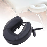 Maxbell Massage Bed Face Cradle with Face Cushion Universal for Salon Black