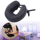 Maxbell Massage Bed Face Cradle with Face Cushion Universal for Salon Black