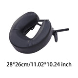 Maxbell Massage Bed Face Cradle with Face Cushion Universal for Salon Black