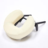 Maxbell Massage Bed Face Cradle with Face Cushion Universal for Salon White