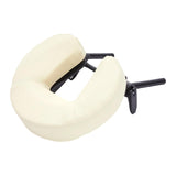 Maxbell Massage Bed Face Cradle with Face Cushion Universal for Salon White