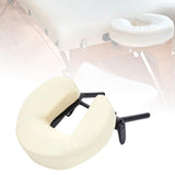 Maxbell Massage Bed Face Cradle with Face Cushion Universal for Salon White