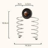 Maxbell Suction Cup Electric Shaver Holder Wall Mount No Drill Electric Razor Hanger Double Holder