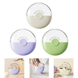 Maxbell Denture Case Small Container Retainer Travel Case for Office Household Women White