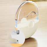 Maxbell Denture Case Small Container Retainer Travel Case for Office Household Women White