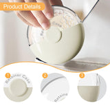 Maxbell Denture Case Small Container Retainer Travel Case for Office Household Women White