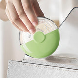 Maxbell Denture Case Small Container Retainer Travel Case for Office Household Women Green