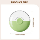 Maxbell Denture Case Small Container Retainer Travel Case for Office Household Women Green