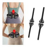 Maxbell Lower Back Brace Portable Comfort Breathable Waist Belt for Training Fitness M