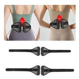 Maxbell Lower Back Brace Portable Comfort Breathable Waist Belt for Training Fitness M