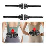 Maxbell Lower Back Brace Portable Comfort Breathable Waist Belt for Training Fitness M