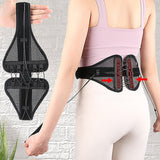 Maxbell Lower Back Brace Portable Comfort Breathable Waist Belt for Training Fitness M
