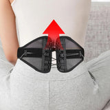 Maxbell Lower Back Brace Portable Comfort Breathable Waist Belt for Training Fitness L