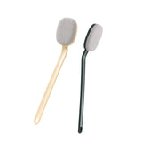 Maxbell Bathroom Shower Brush with Long Handle Bath Brush for Men Women Home Elderly Beige