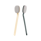 Maxbell Bathroom Shower Brush with Long Handle Bath Brush for Men Women Home Elderly Beige