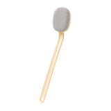 Maxbell Bathroom Shower Brush with Long Handle Bath Brush for Men Women Home Elderly Beige