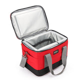 Maxbell First Aid Bag Empty Compact Medical Storage Bag for Workplace Outdoor Office Red