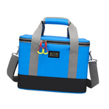 Maxbell First Aid Bag Empty Compact Medical Storage Bag for Workplace Outdoor Office Sky Blue