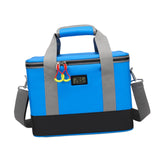 Maxbell First Aid Bag Empty Compact Medical Storage Bag for Workplace Outdoor Office Sky Blue