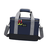 Maxbell First Aid Bag Empty Compact Medical Storage Bag for Workplace Outdoor Office Dark Blue