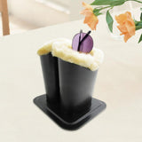 Maxbell Eyeglasses Holder Stand Stylish Glasses Stand Case for Home Office Men Women Black
