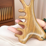 Maxbell Wood Massage Comb Relaxation Adults for Women/Men Handheld Head Massage Tool