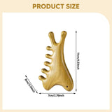 Maxbell Wood Massage Comb Relaxation Adults for Women/Men Handheld Head Massage Tool