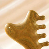 Maxbell Wood Massage Comb Relaxation Adults for Women/Men Handheld Head Massage Tool