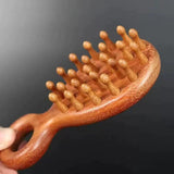 Maxbell Wooden Scalp Massager Working Acupressure Scraping Styling Head Massage Comb