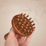 Maxbell Wooden Massage Body Brush Manual Massager Brush Tool for Full Body Back Arms
