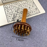 Maxbell Wooden Massage Body Brush Manual Massager Brush Tool for Full Body Back Arms