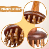 Maxbell Wooden Massage Body Brush Manual Massager Brush Tool for Full Body Back Arms