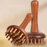 Maxbell Wooden Massage Body Brush Manual Massager Brush Tool for Full Body Back Arms