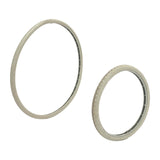 Maxbell Wheelchair Rear Wheel Solid Tire Simple Installation Assembly Sturdy Replace 24inch