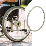 Maxbell Wheelchair Rear Wheel Solid Tire Simple Installation Assembly Sturdy Replace 24inch