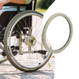 Maxbell Wheelchair Rear Wheel Solid Tire Simple Installation Assembly Sturdy Replace 16inch
