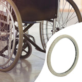 Maxbell Wheelchair Rear Wheel Solid Tire Simple Installation Assembly Sturdy Replace 16inch