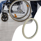 Maxbell Wheelchair Rear Wheel Solid Tire Simple Installation Assembly Sturdy Replace 16inch