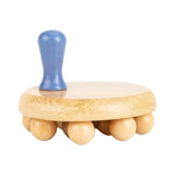 Maxbell Wooden Massage Body Brush Manual Versatile Body Massager for Legs Arms Waist
