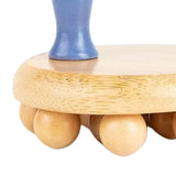 Maxbell Wooden Massage Body Brush Manual Versatile Body Massager for Legs Arms Waist