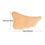 Maxbell Wooden Gua Sha Board Skin Massage Lightweight Multifunctional Scraping Board