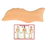 Maxbell Gua Sha Massage Tool Wooden SPA Professional Sturdy Beauty Body Gua Sha Tool