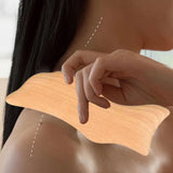 Maxbell Gua Sha Massage Tool Wooden SPA Professional Sturdy Beauty Body Gua Sha Tool